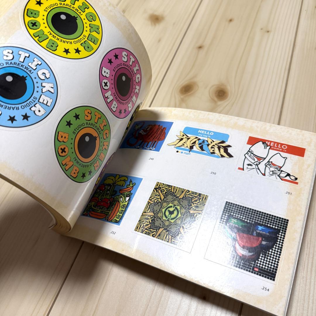 グラフィティタグ、タギング、ステッカー関連の洋書5冊セット+オマケ【激レア】