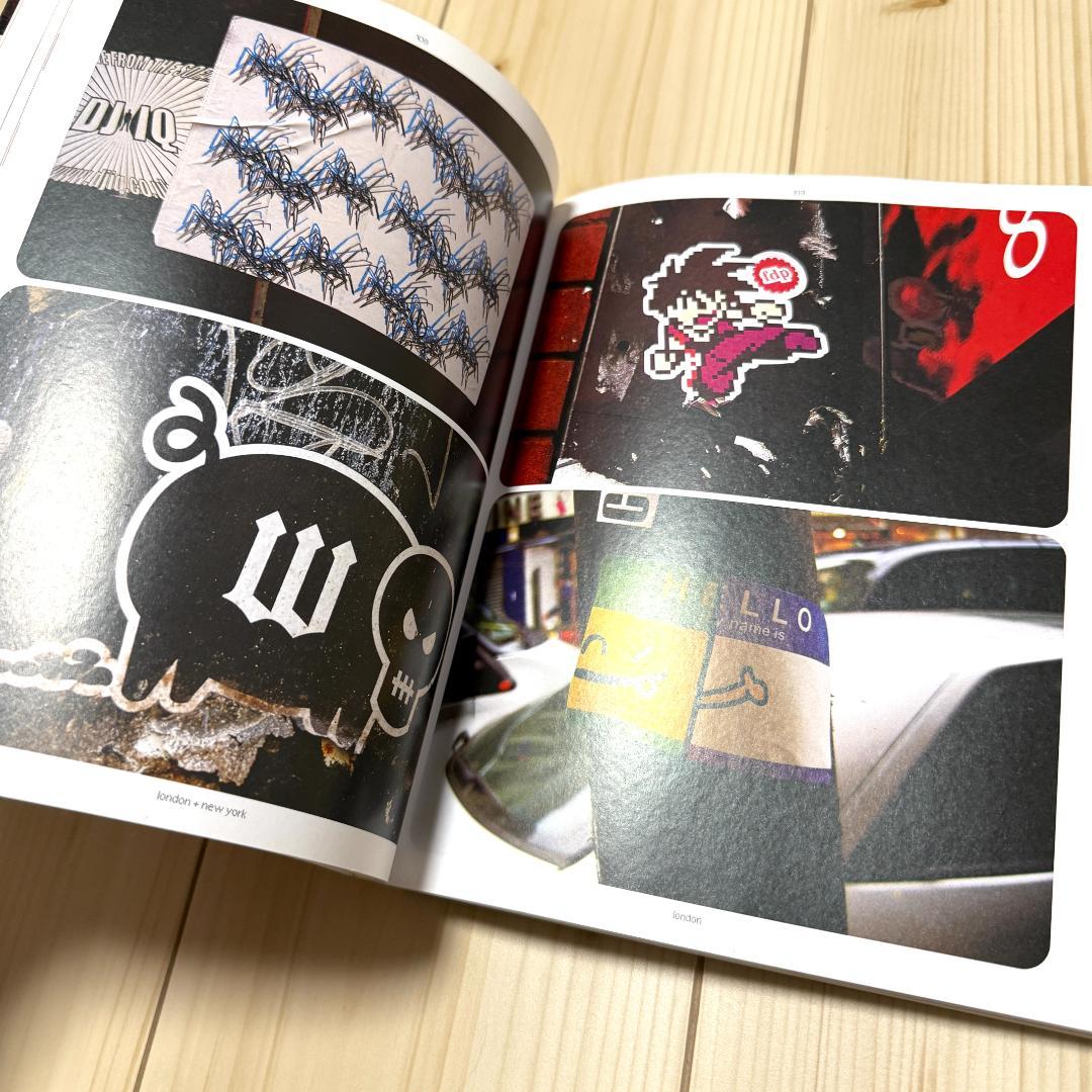 グラフィティタグ、タギング、ステッカー関連の洋書5冊セット+オマケ【激レア】