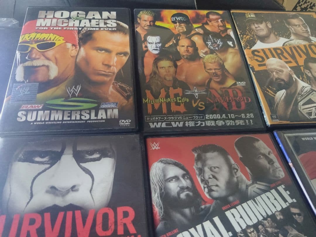 WWE WCW DVDまとめ売り