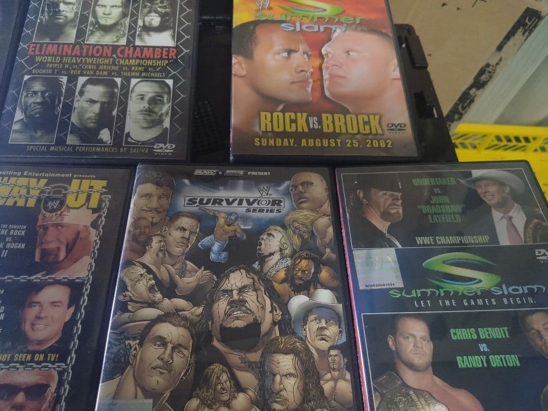 WWE WCW DVDまとめ売り