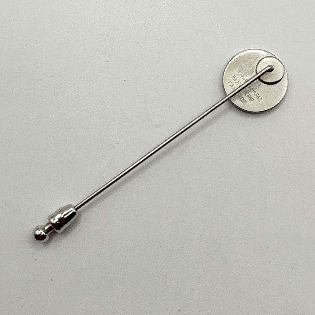 R&Aにこらす HERMES ブローチ　セリエ　ピン　シルバー