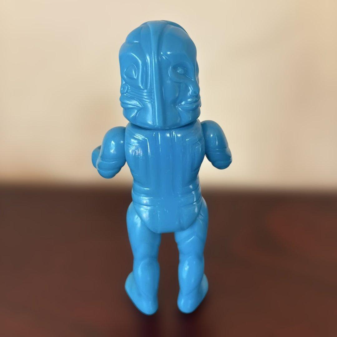 M1号 ダダ　三面怪人　未塗装　　　ウルトラマン　ソフビ