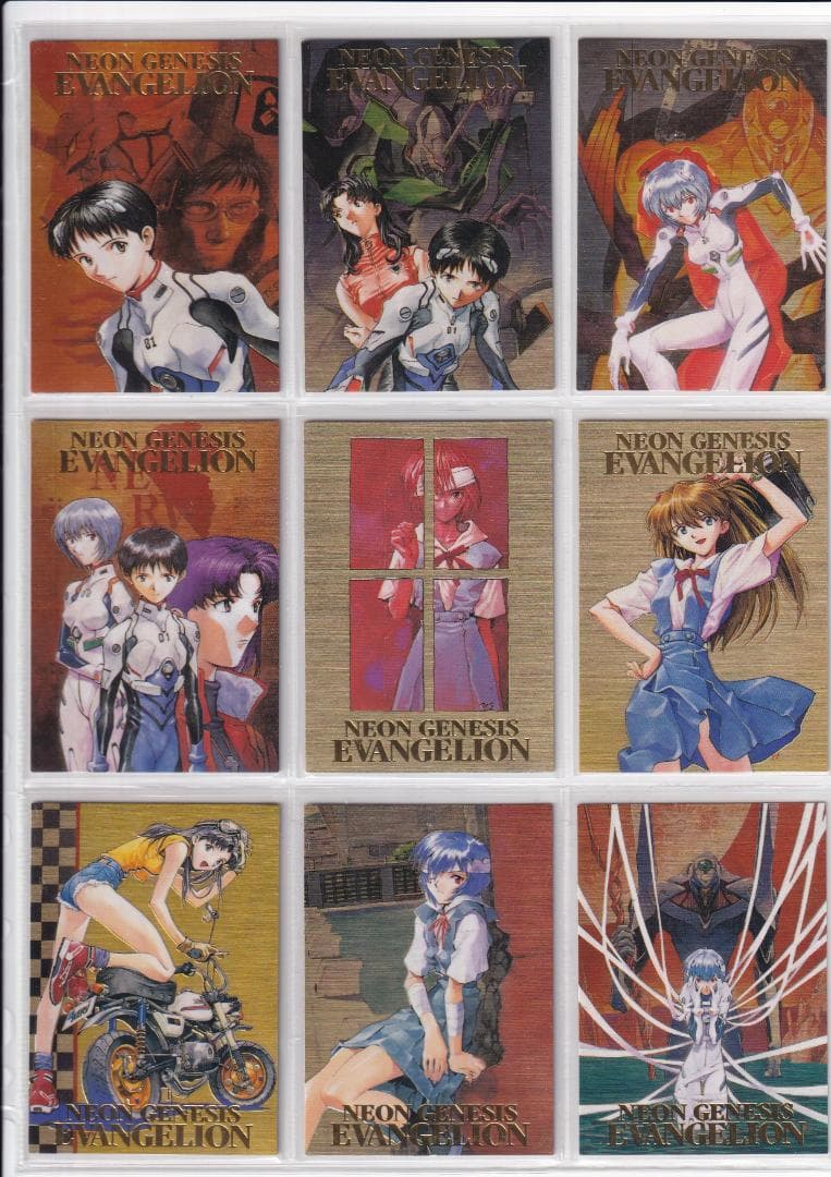 新世紀エヴァンゲリオン　カードダスマスターズ　 弐集　 フルコンプ　初版