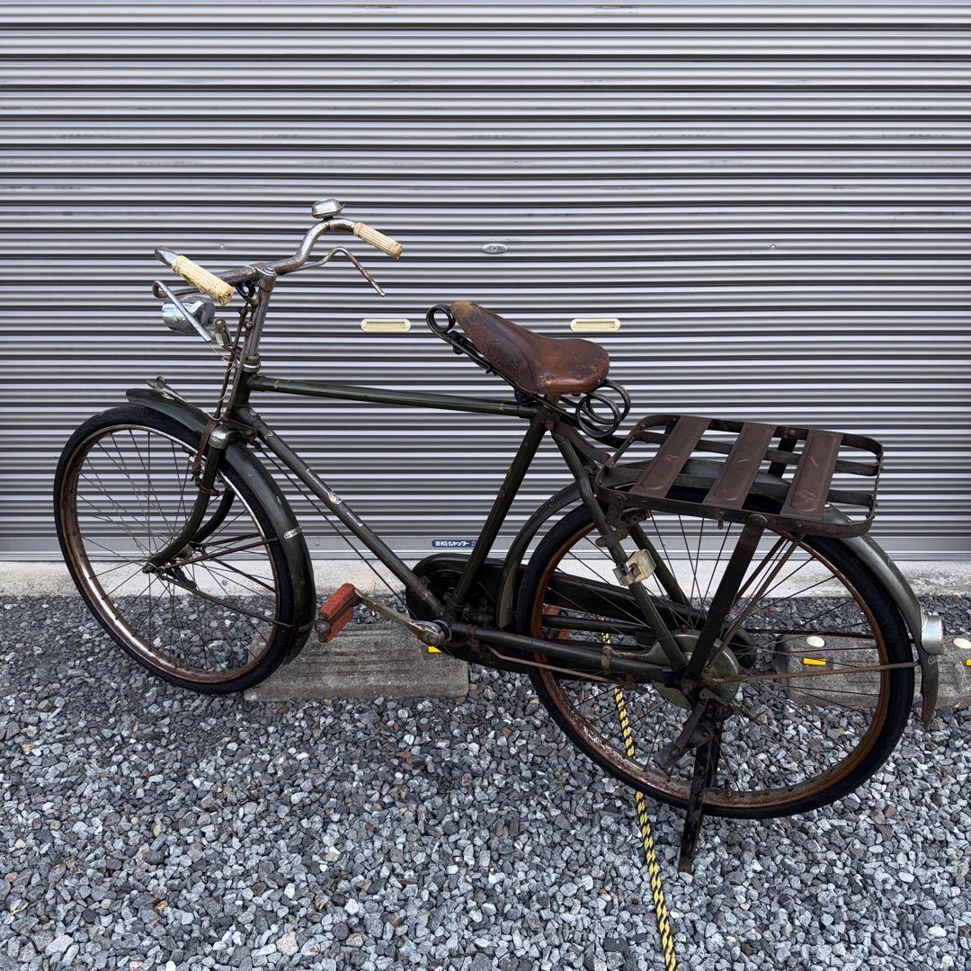 レトロ自転車　実用自転車　　　昭和レトロ　ヴィンテージ