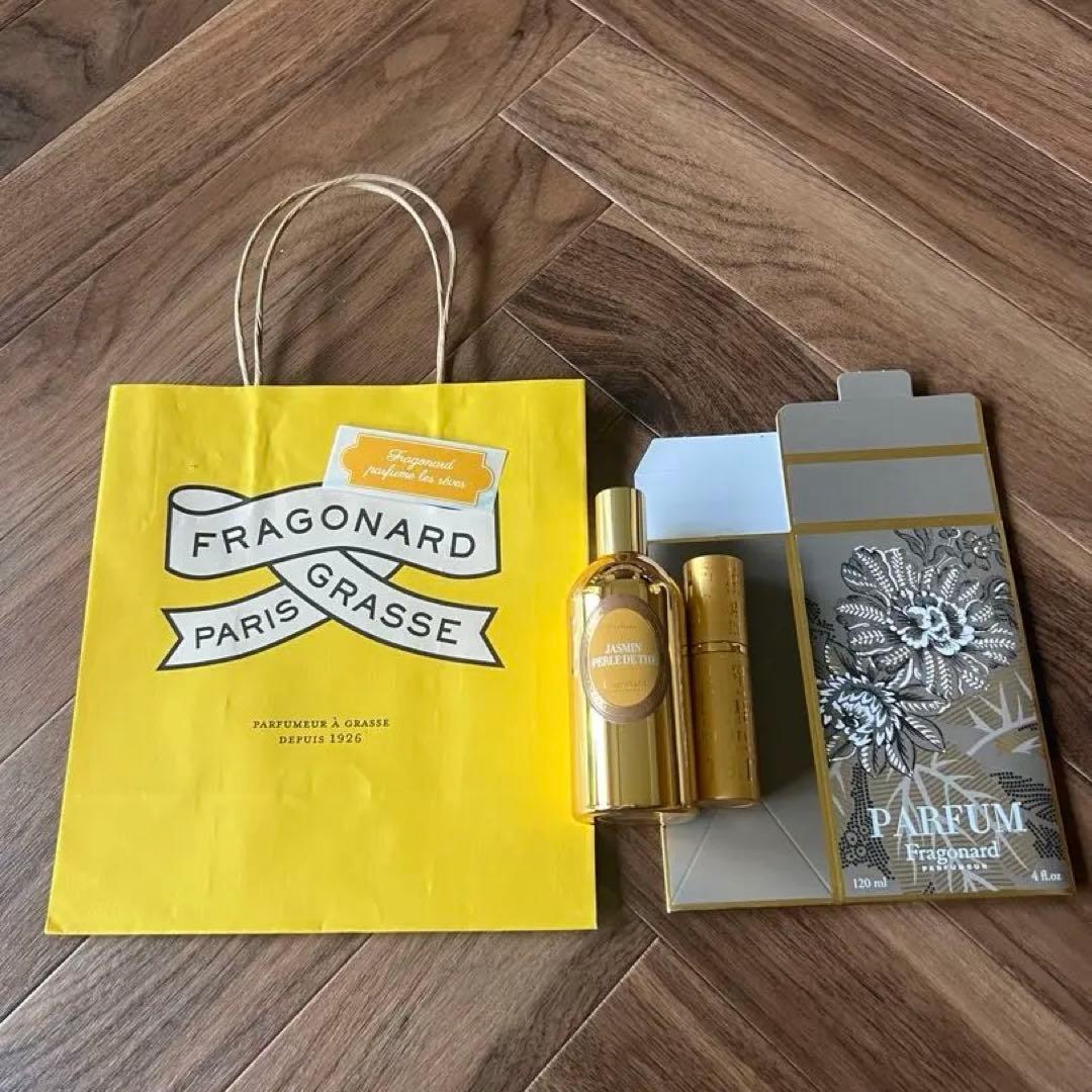 新品Fragonard JASMIN PERLES DE THE 香水120ml