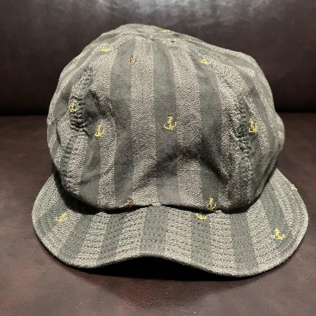 KAPITAL キャピタル 老人と海 キャップ イカリ　刺繍