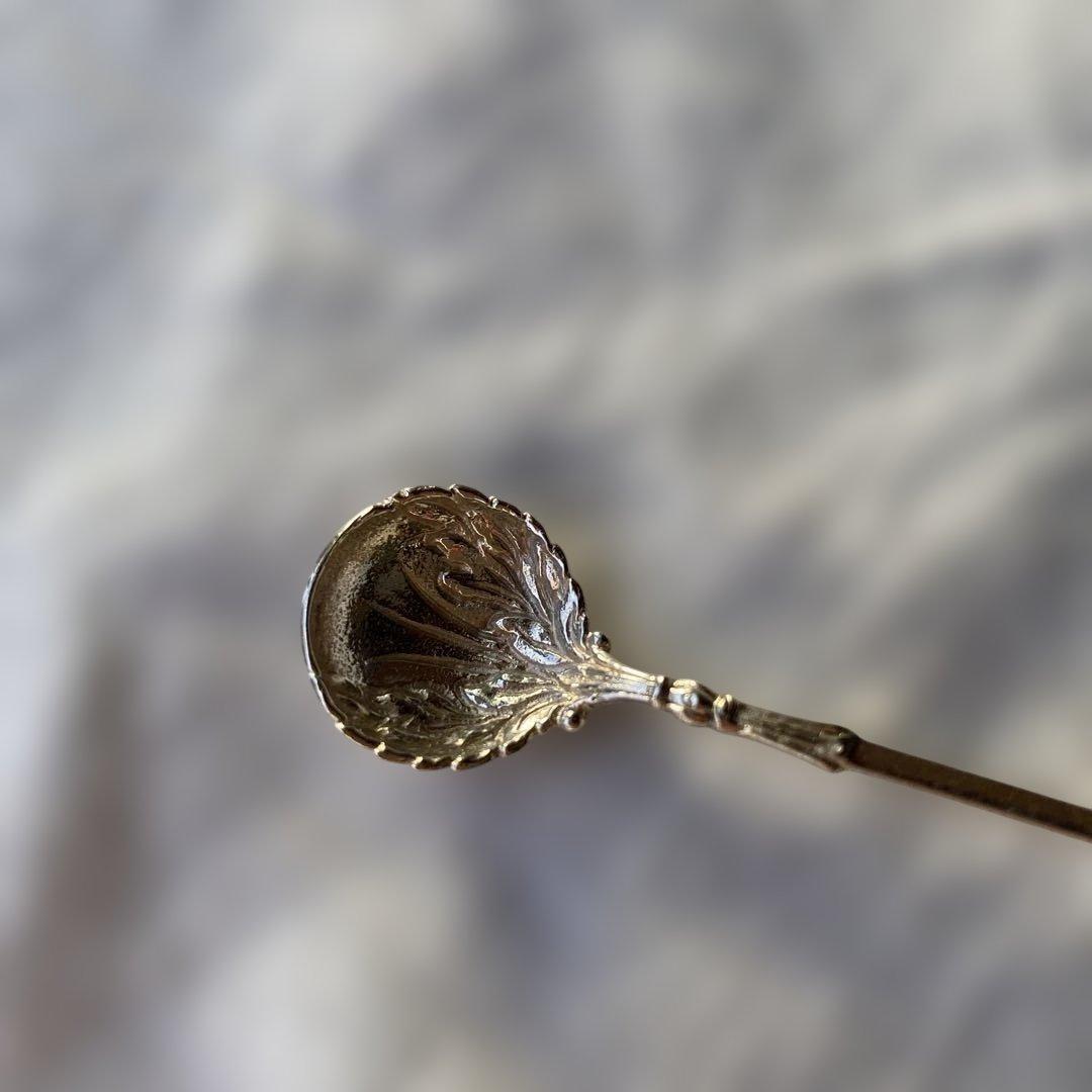 クリストフ　ウィドマン　純銀製ソルトスプーン