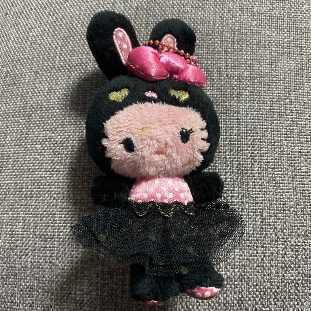 キティ　レトロ　サンリオ　きらウサ　うさみみウェア　ぬいぐるみ　マスコット