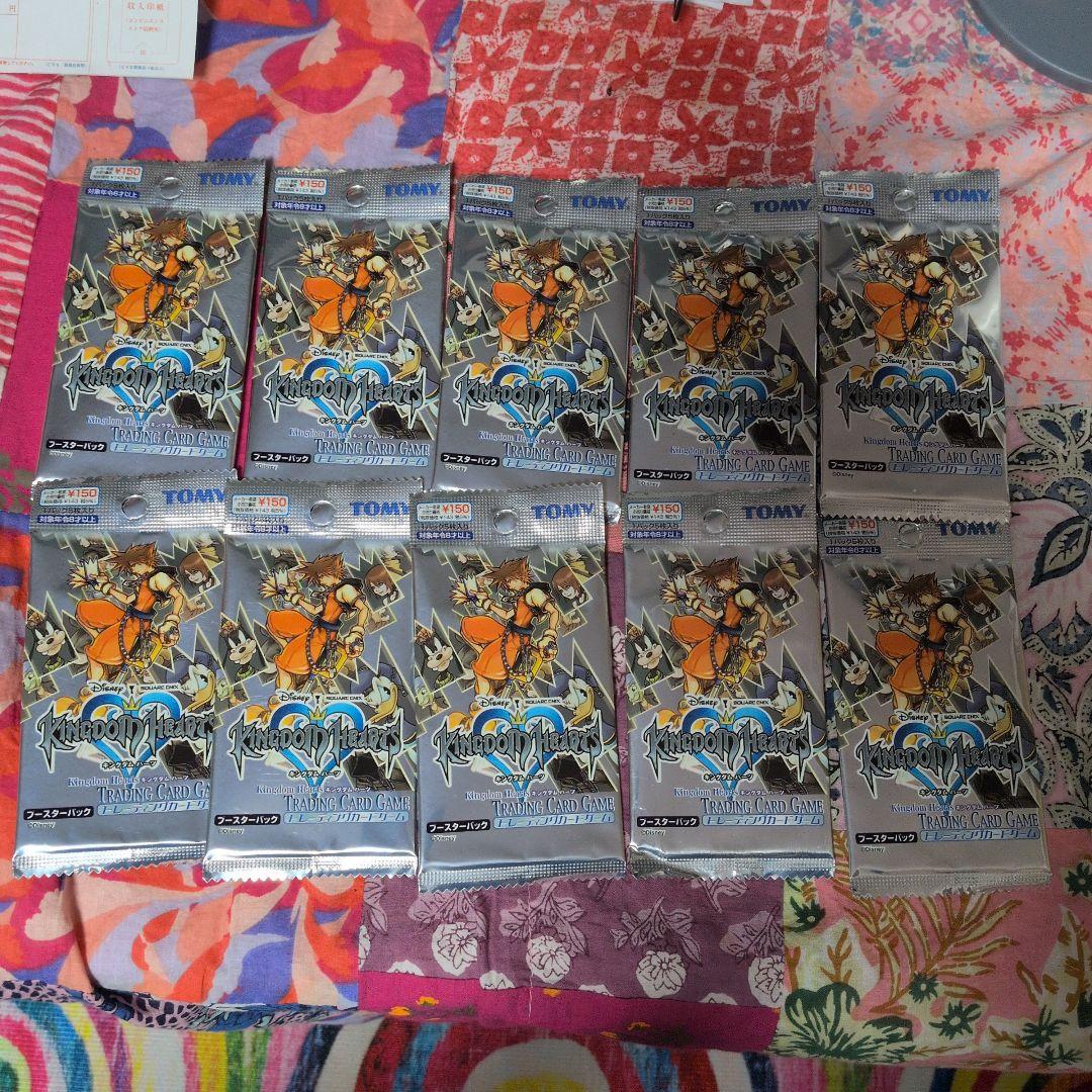 キングダムハーツ トレーディングカード 10パック