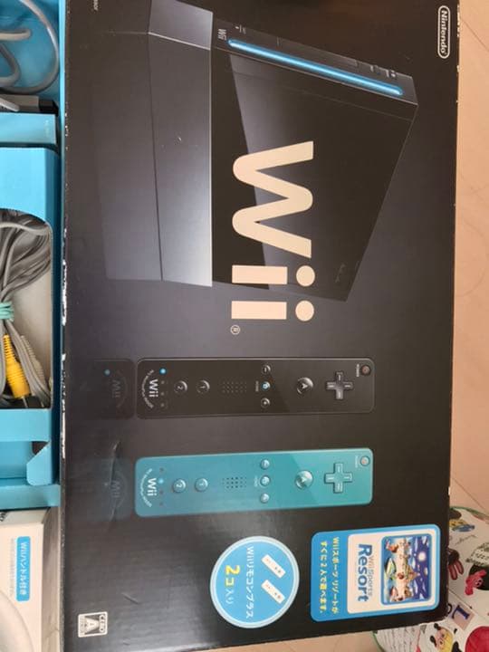 任天堂wii本体とマリオカート、太鼓の達人セット