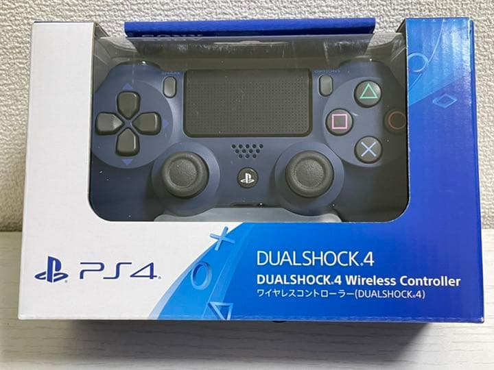 PS4 ワイヤレスコントローラー（DUALSHOCK4） ミッドナイト・ブルー