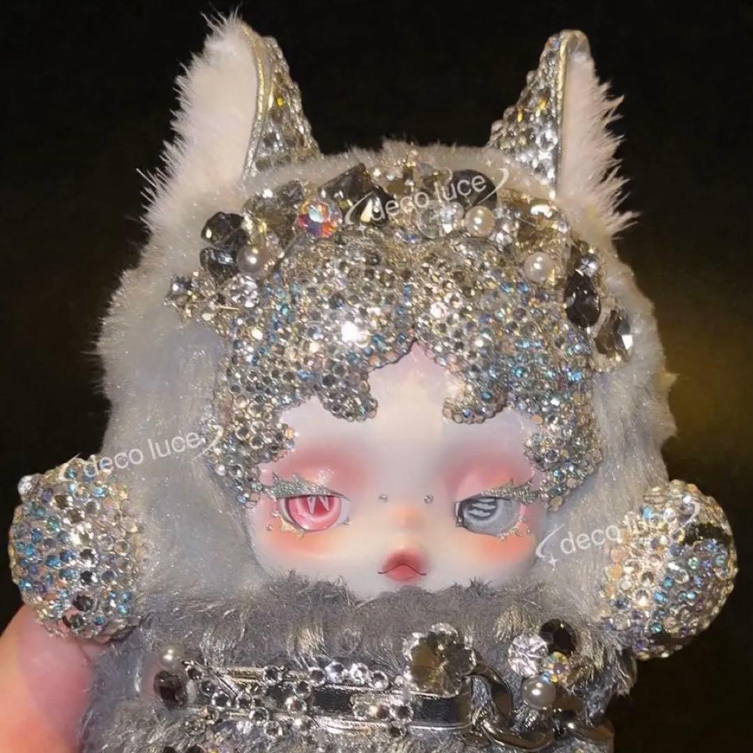 SKULLPANDA XG ぬいぐるみペンダント スカルパンダ　スワロフスキー