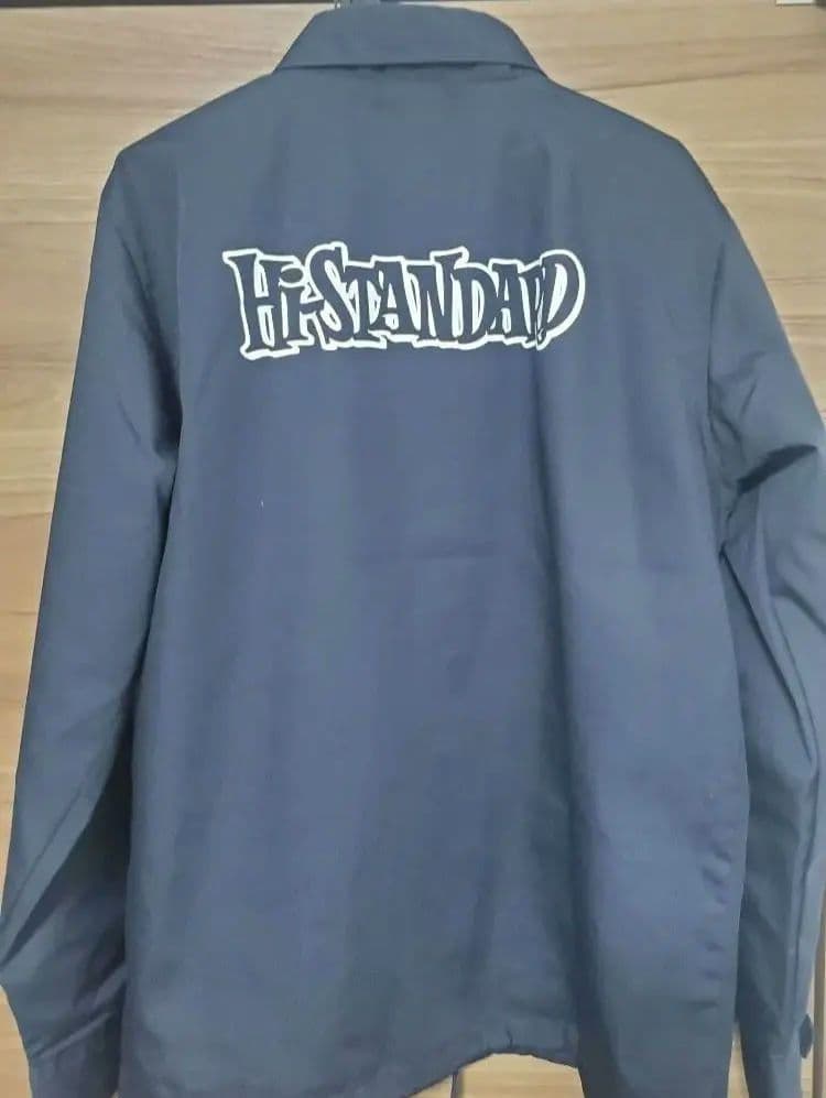 ジャケット・アウター Hi-STANDARD LOGO COACH JACKET (NAVY)
