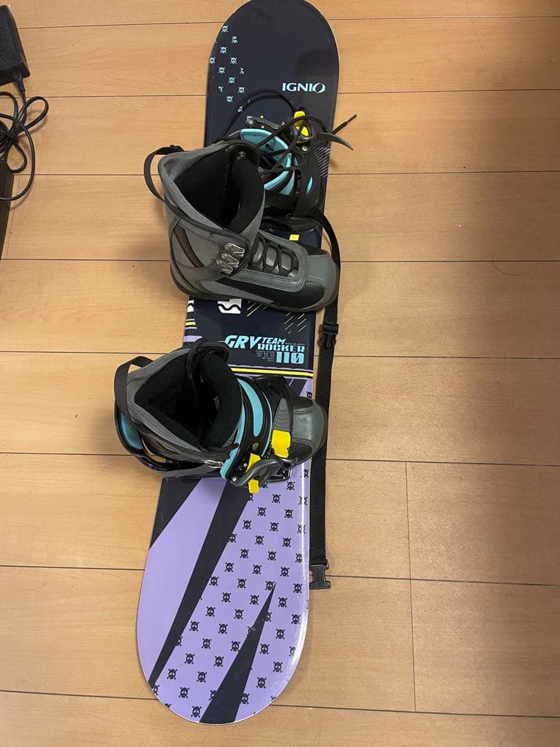 IGNIO 110センチ　ブーツ22センチ　3点セット 子供　キッズ