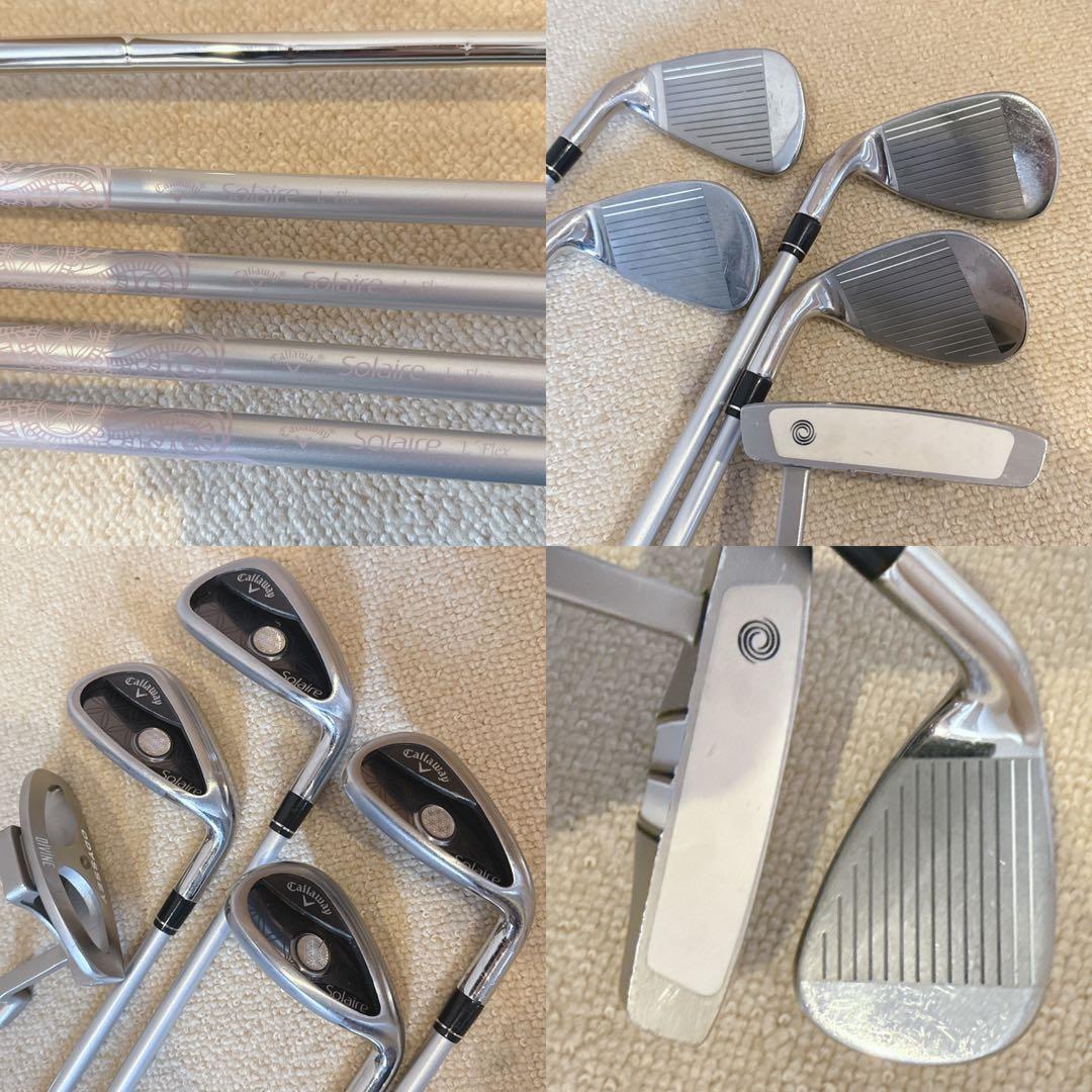 人気‼️【美品】キャロウェイ ソレイユ／レディース ゴルフクラブセット　女性