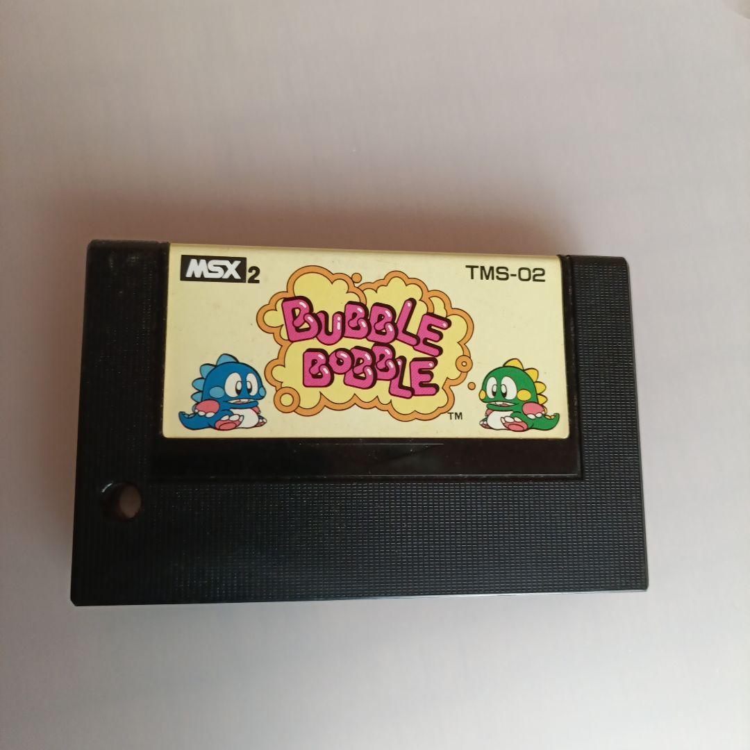 バブルボブル MSX2 ROMのみ　動作未確認