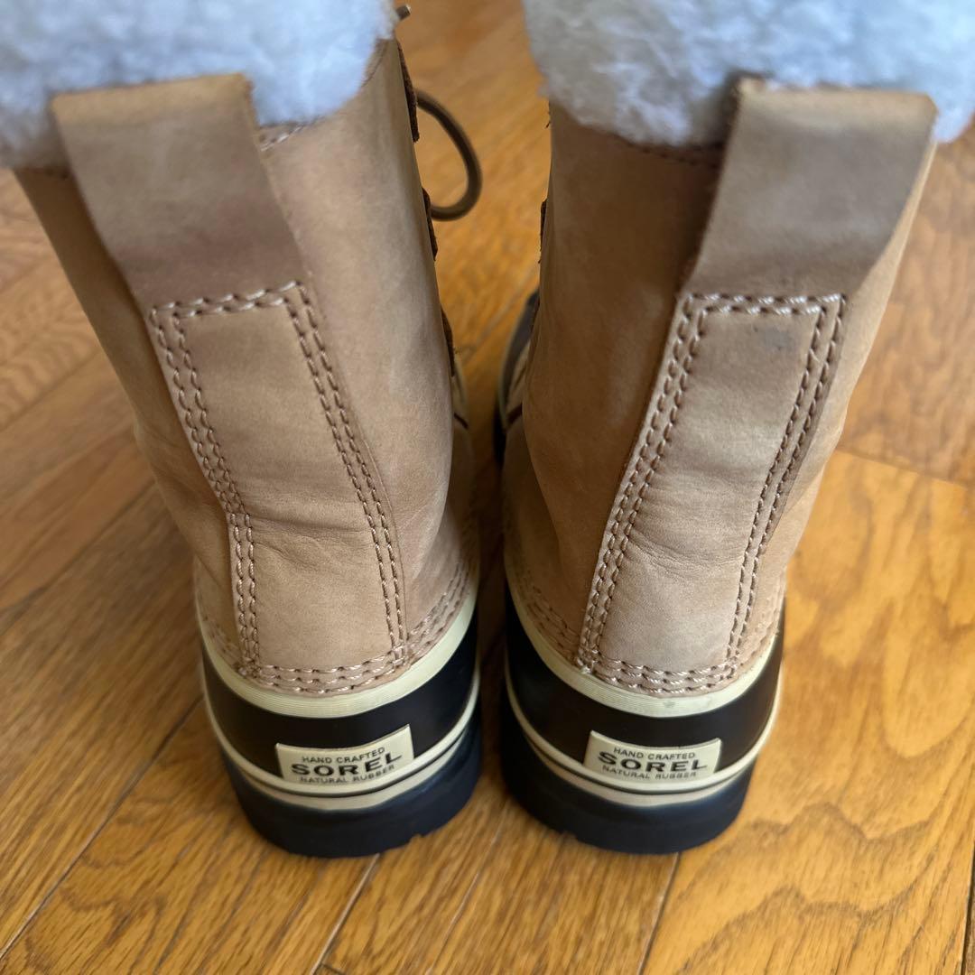 ソレル　SOREL CARIBOU バフ/シャモイス 7.5