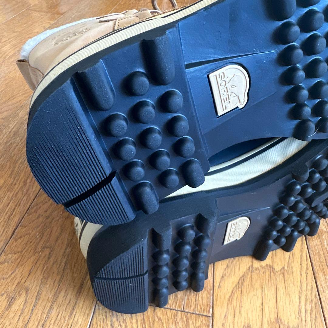 ソレル　SOREL CARIBOU バフ/シャモイス 7.5