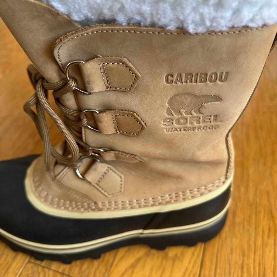 ソレル　SOREL CARIBOU バフ/シャモイス 7.5