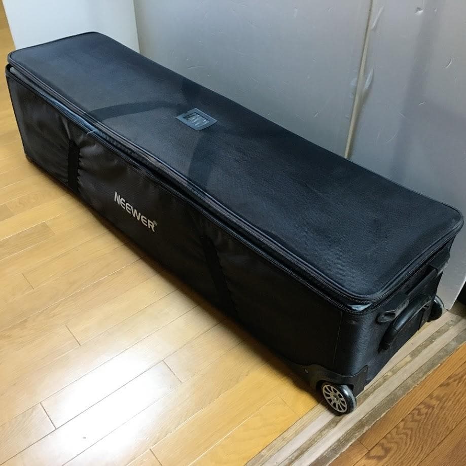 Neewer トロリーキャリングケース 写真スタジオ機器 防水 三脚ケース