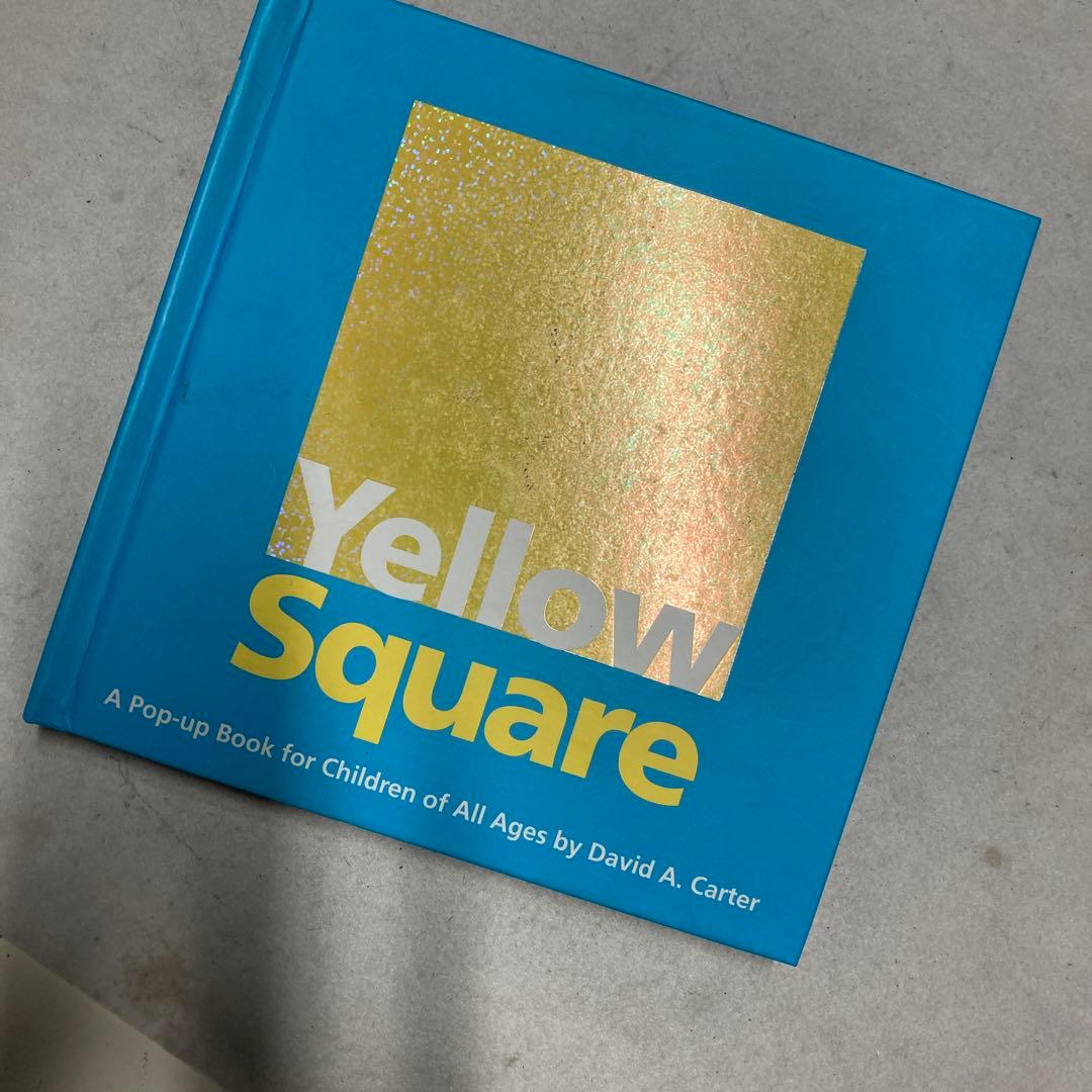 Yellow Square ポップアップブック　ハードカバー
