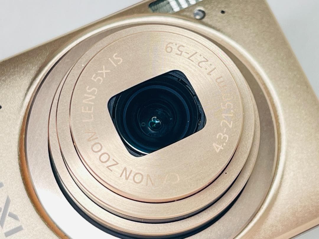 Canon IXY430F キヤノン ゴールド デジタルカメラ コンデジ