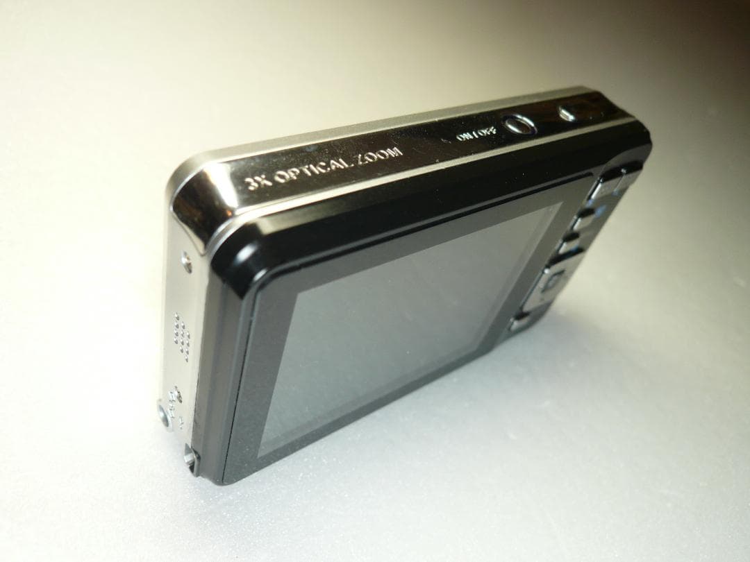 PENTAX★Optio E85⭐️欧州限定モデル❤️新品バッテリー★ブラック