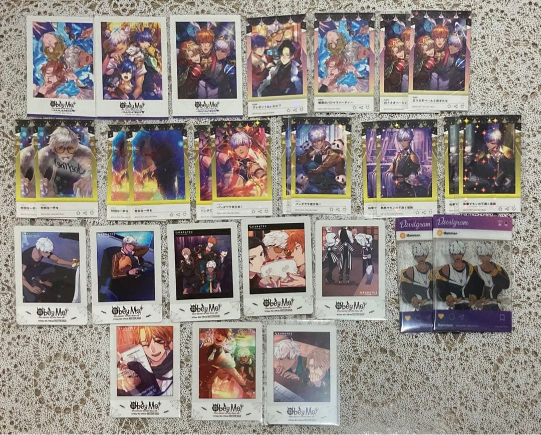 【期間限定値下げ中】Obey Me!マモン グッズ261点まとめ売り