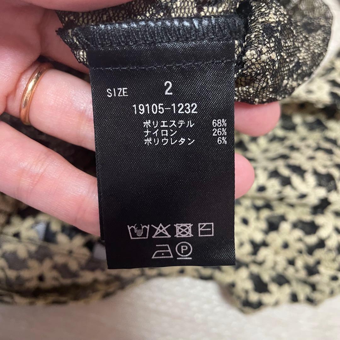 クラネ3D FLOWER LACE SHIRT