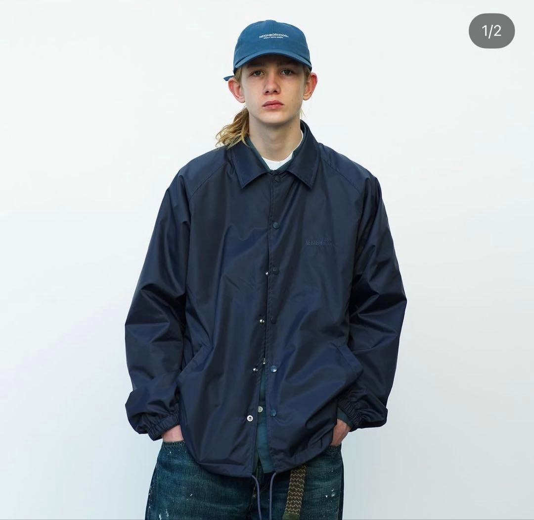 NEIGHBORHOOD コーチジャケット ブラック 211TSNH-JKM01