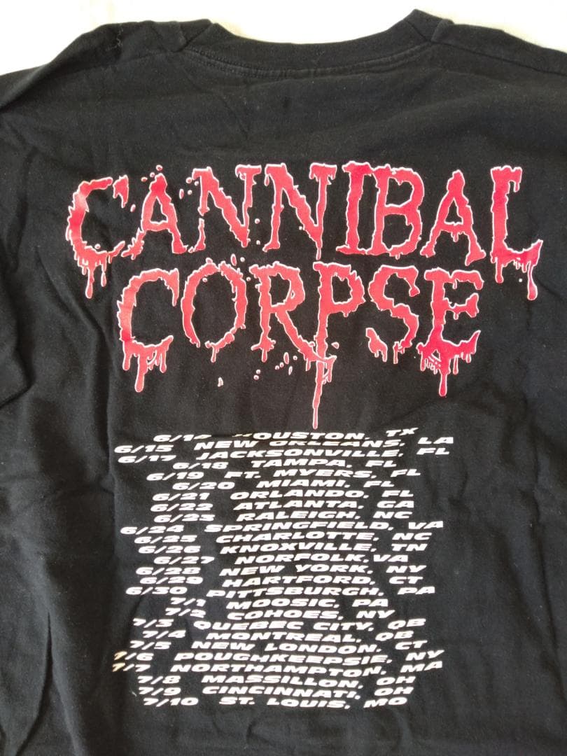 Cannibal Corpse Vile US Tour ヴィンテージ長袖シャツ