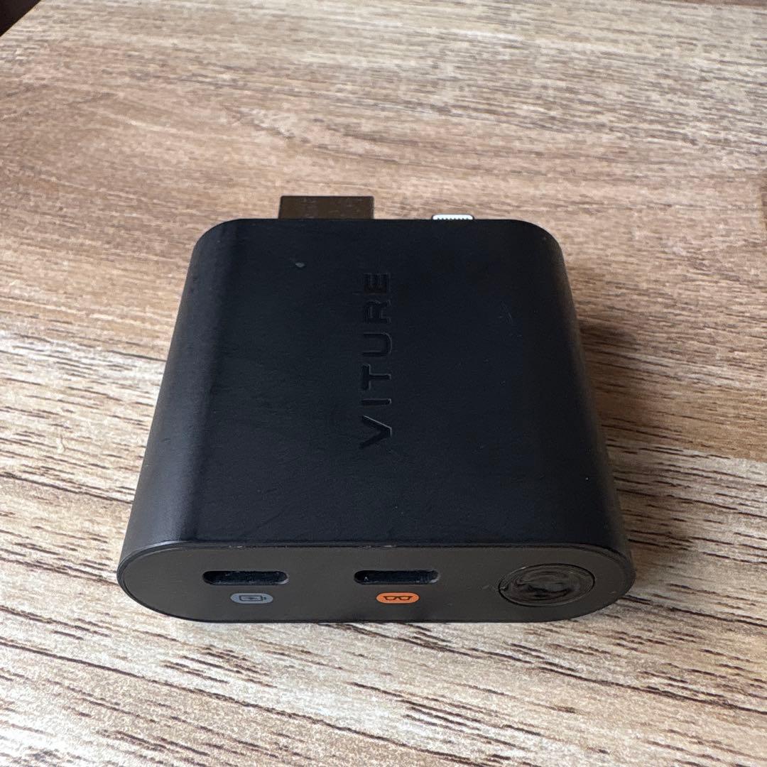 VITURE ONE XRグラス用アダプタ　iPhoneHDMI変換ケーブル