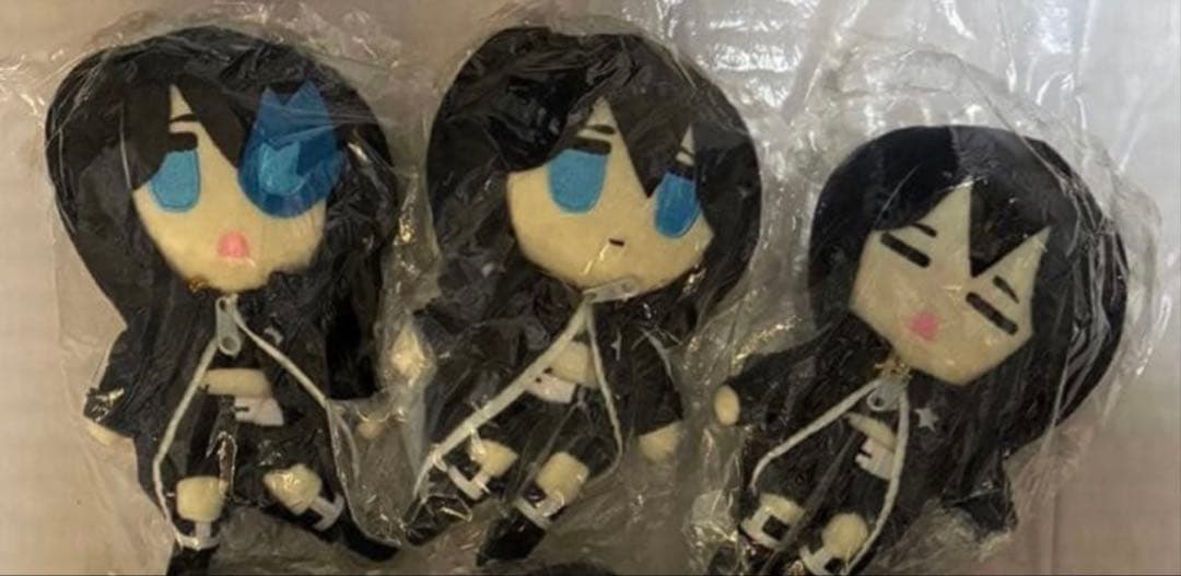 ブラックロックシューター ぬいぐるみ メタルチャーム ベアブリック