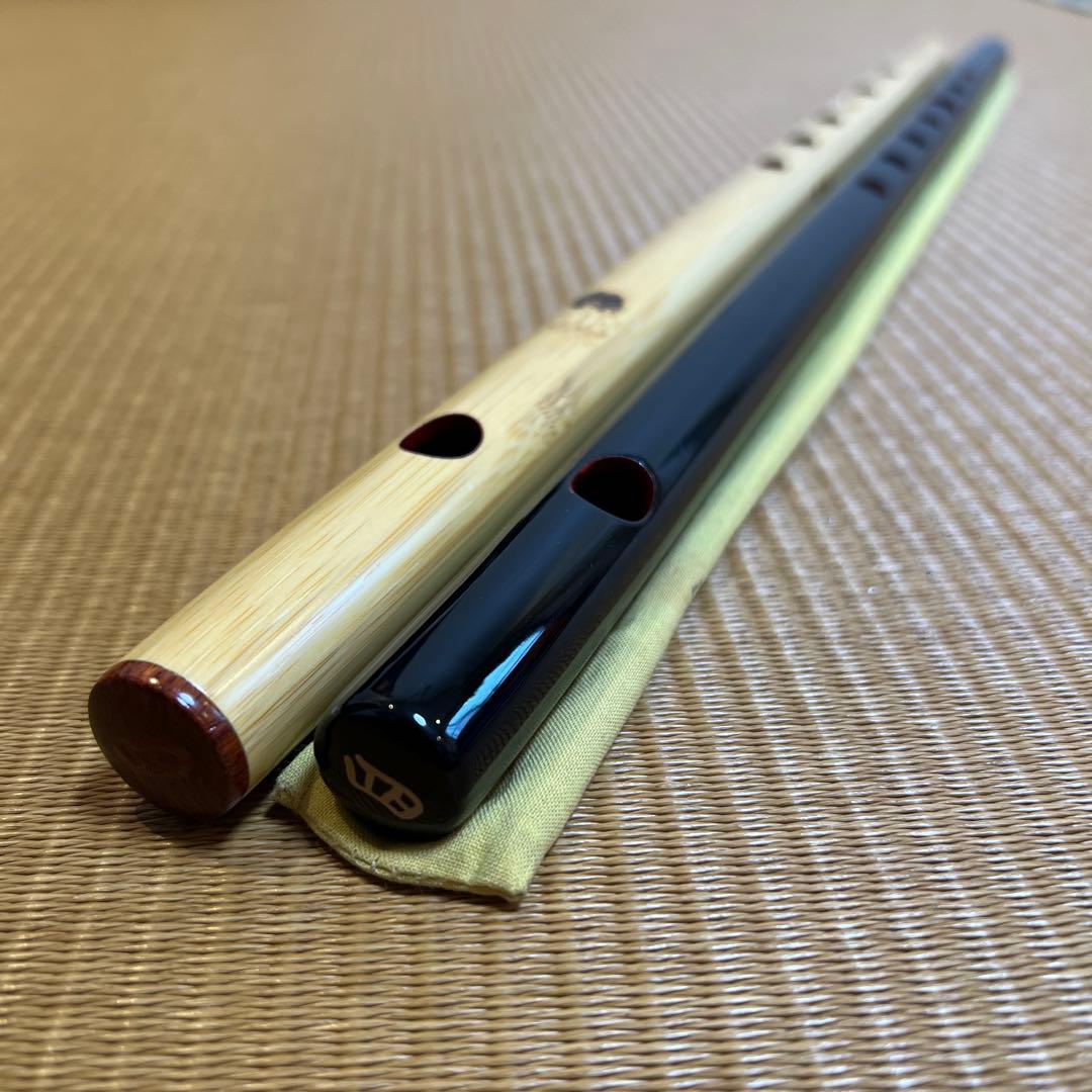 meitnerium 篠笛丸山 蝴蝶宝篠笛 4本調子 2本セット