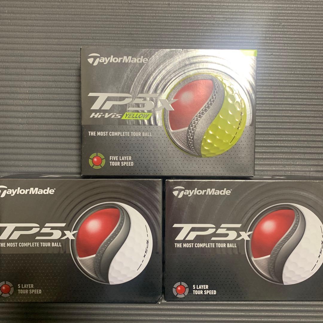 ゴルフボール tp5x 3ダース＋3スリーブ計45球　新品未使用