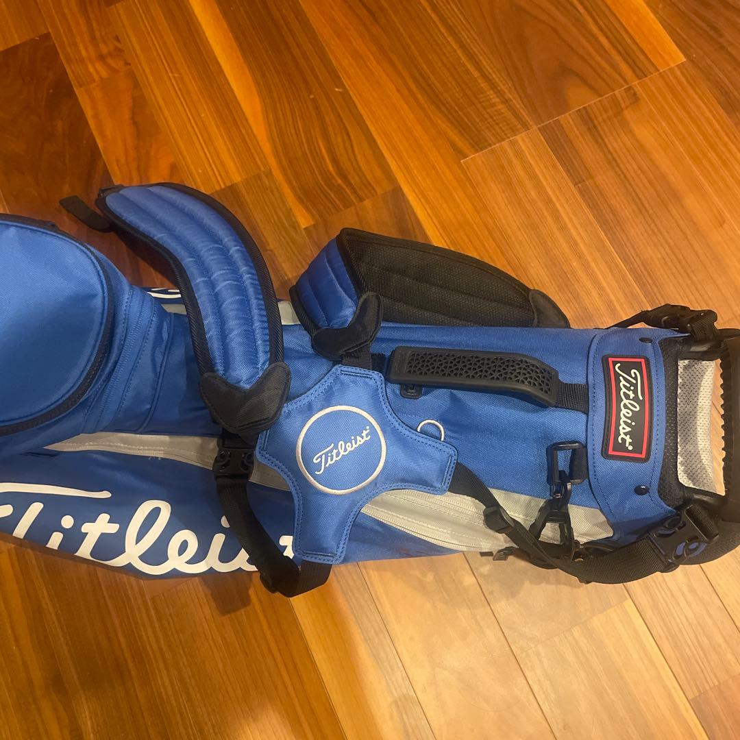 タイトリスト キャディバッグ Players 4 スタンドバッグ ブルー