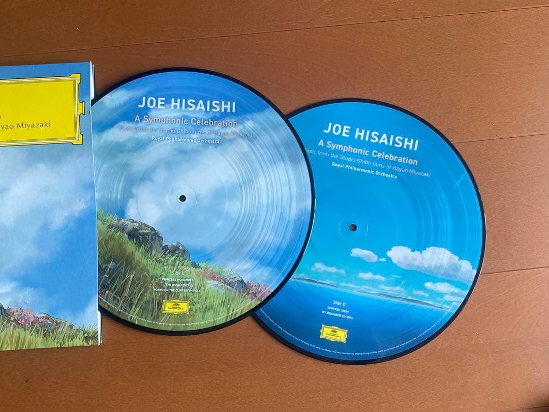 久石譲 レコード ジブリ 収録 ピクチャーLP版