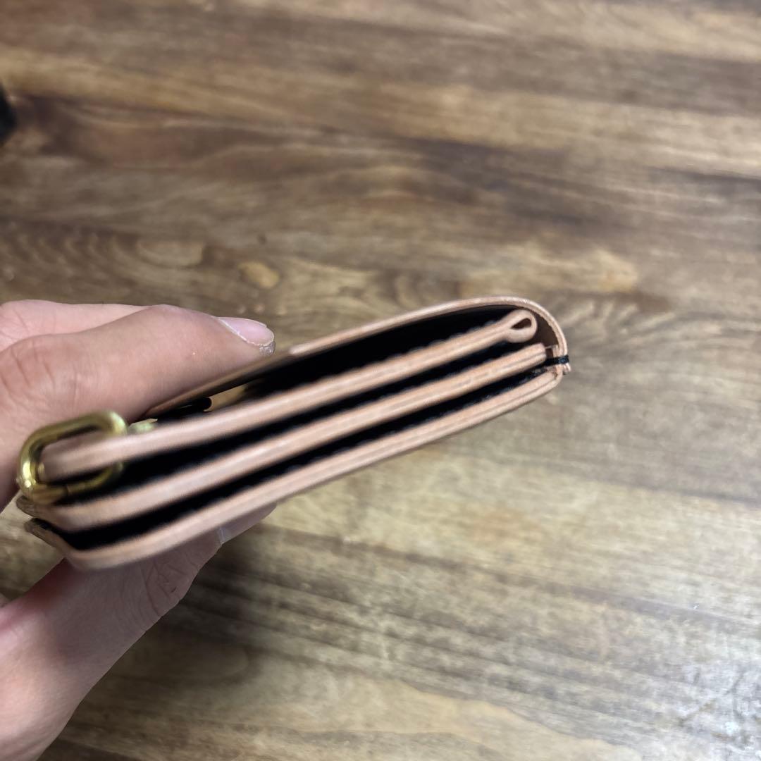 フルコードバン⭐︎ショートトラッカーウォレット⭐︎新喜皮革⭐︎コードバン⭐︎ホーウィン