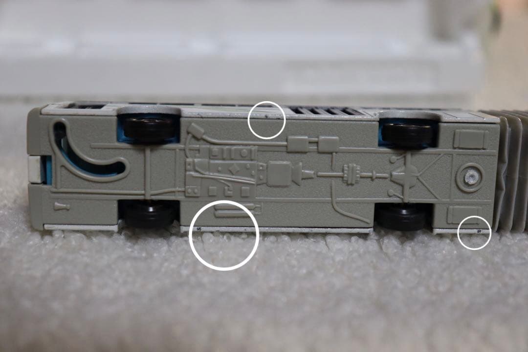 ロングトミカ　VOLVO 富士重工　連節バス　L4 EXPO85 トミカ