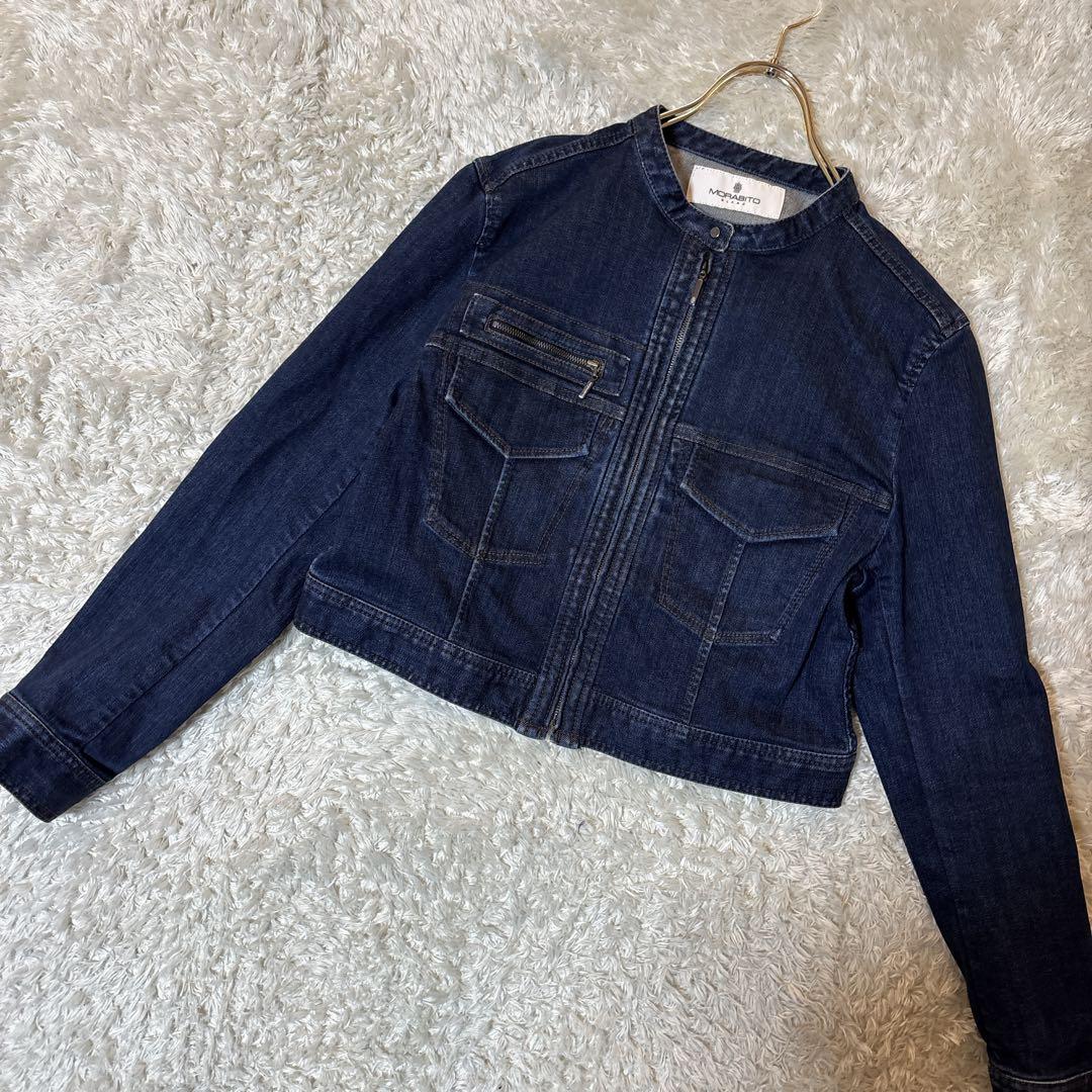 美品＊MORABITO BLANC デニムジャケット　ジージャン　サイズ40 L