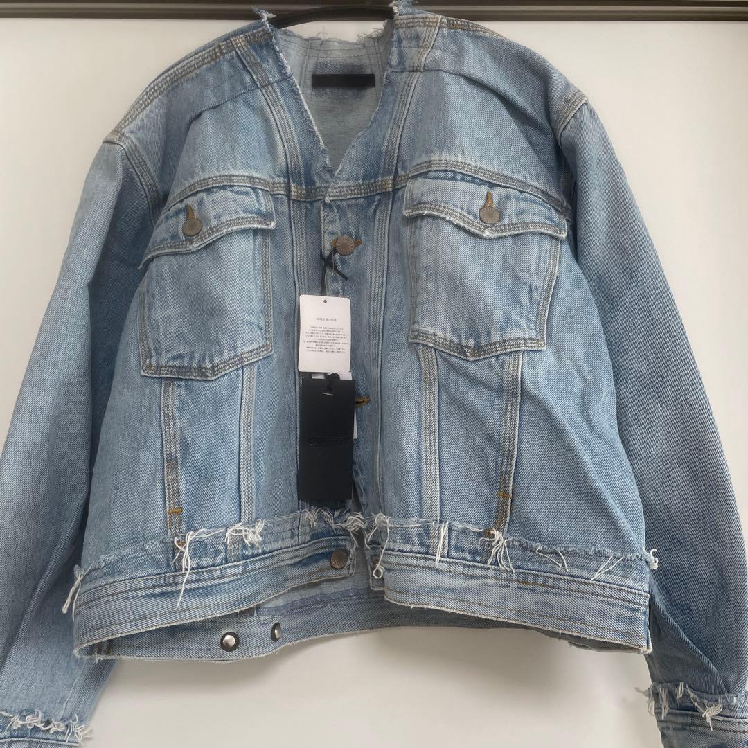 QUIITO キイト　NO COLLAR DENIM JK 新品未使用