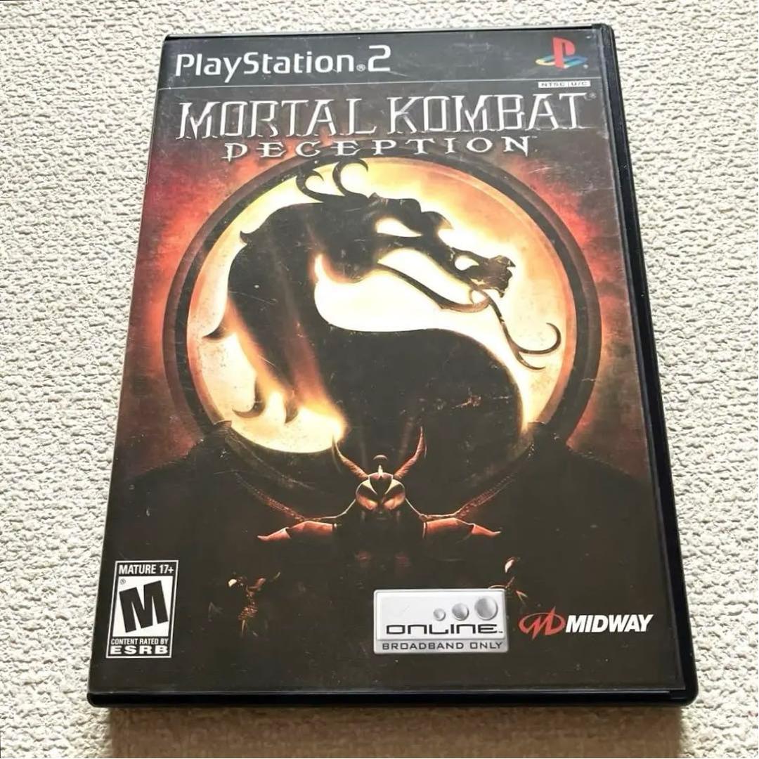 MORTAL KOMBAT DECEPTION PS2【北米版】