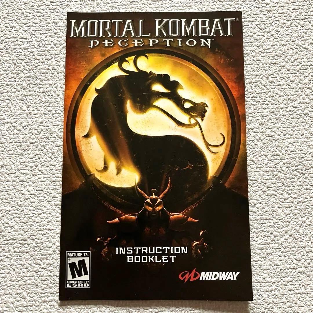 MORTAL KOMBAT DECEPTION PS2【北米版】