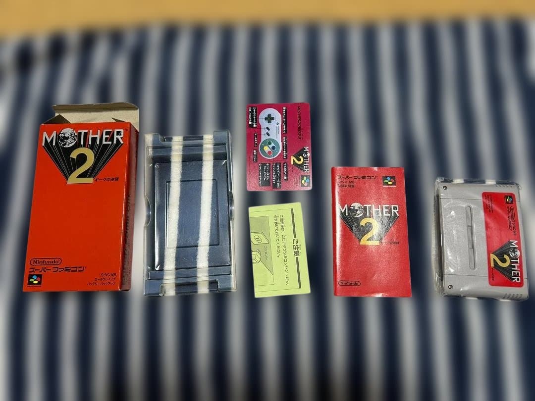 SFC 新品未使用 美品 マザー2 MOTHER2 箱説付き 珍品