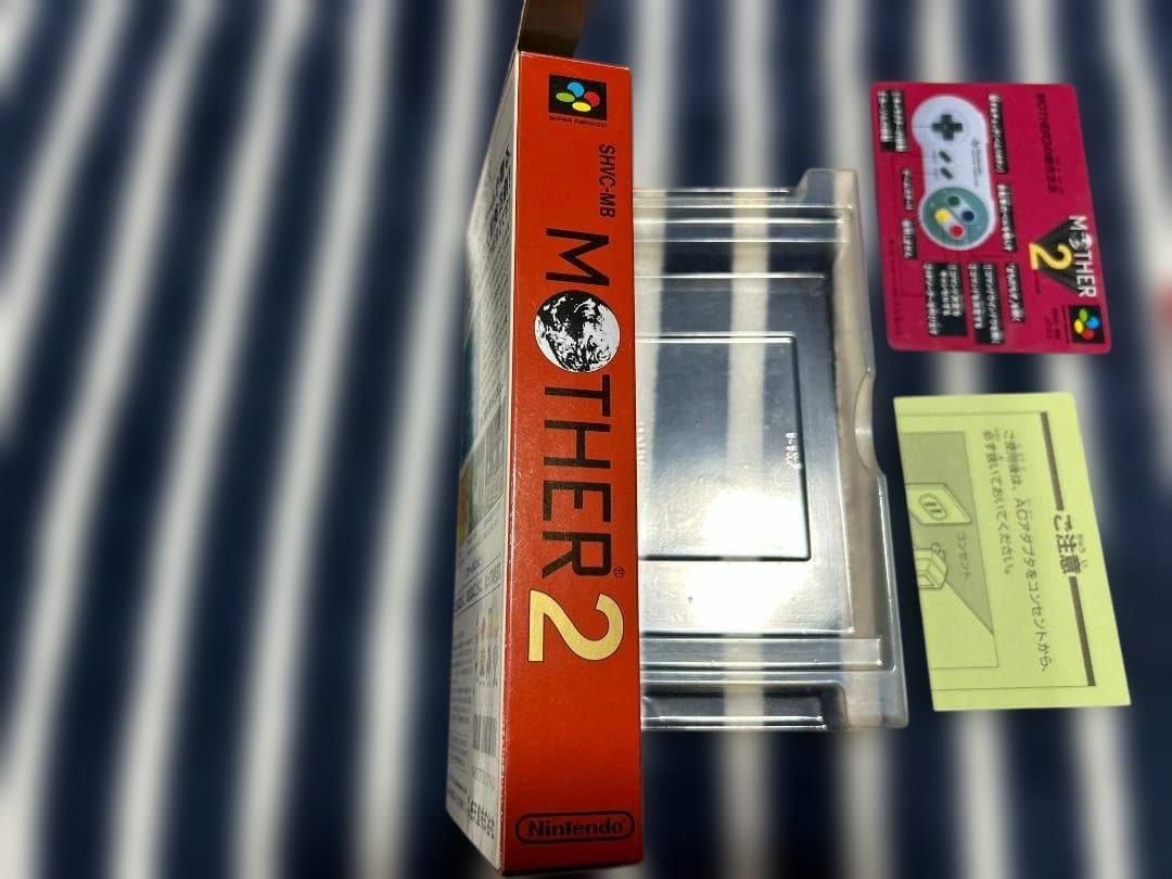 SFC 新品未使用 美品 マザー2 MOTHER2 箱説付き 珍品