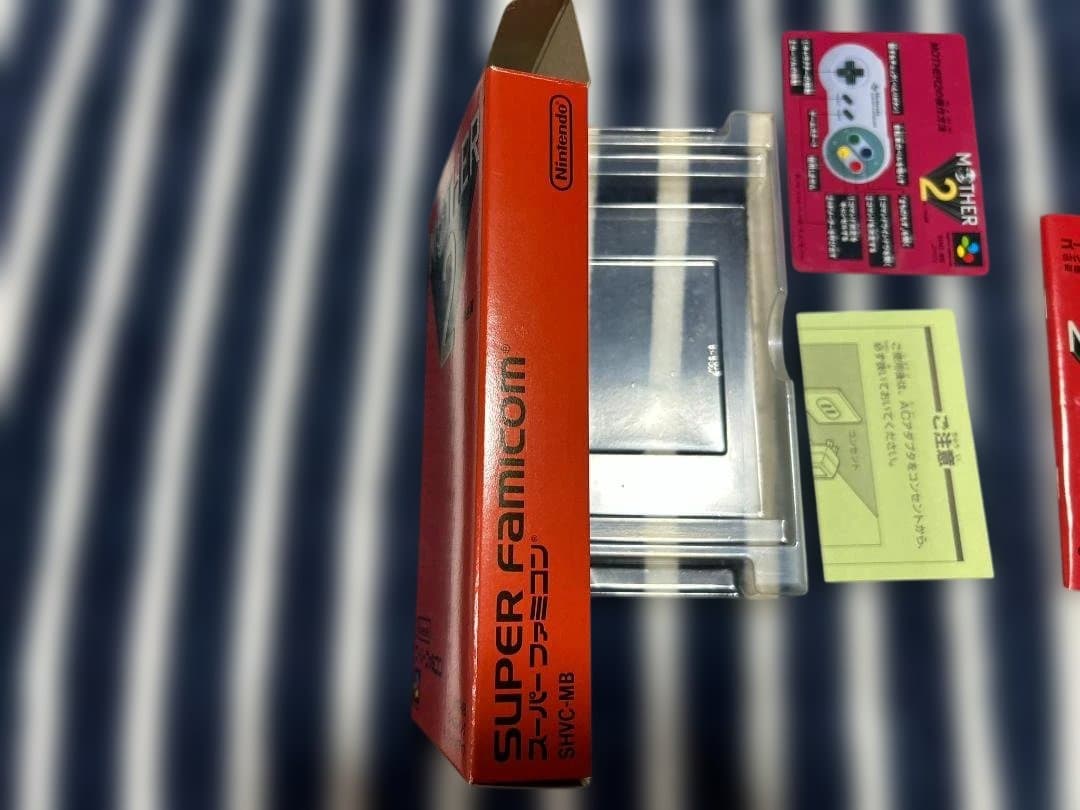 SFC 新品未使用 美品 マザー2 MOTHER2 箱説付き 珍品