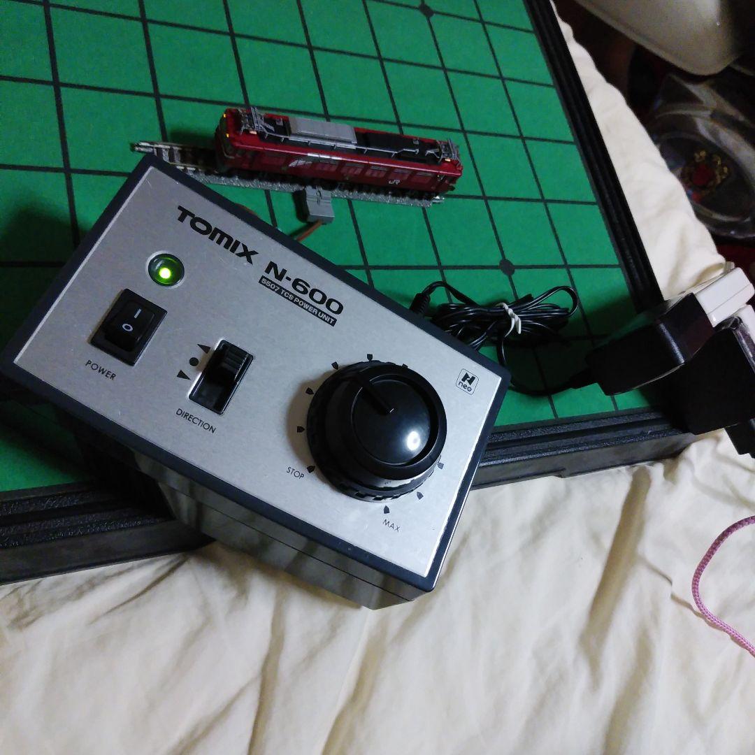 TOMIX　　5507　　Ｎ-600　　パワーユニット4台セット&フィーダー1本