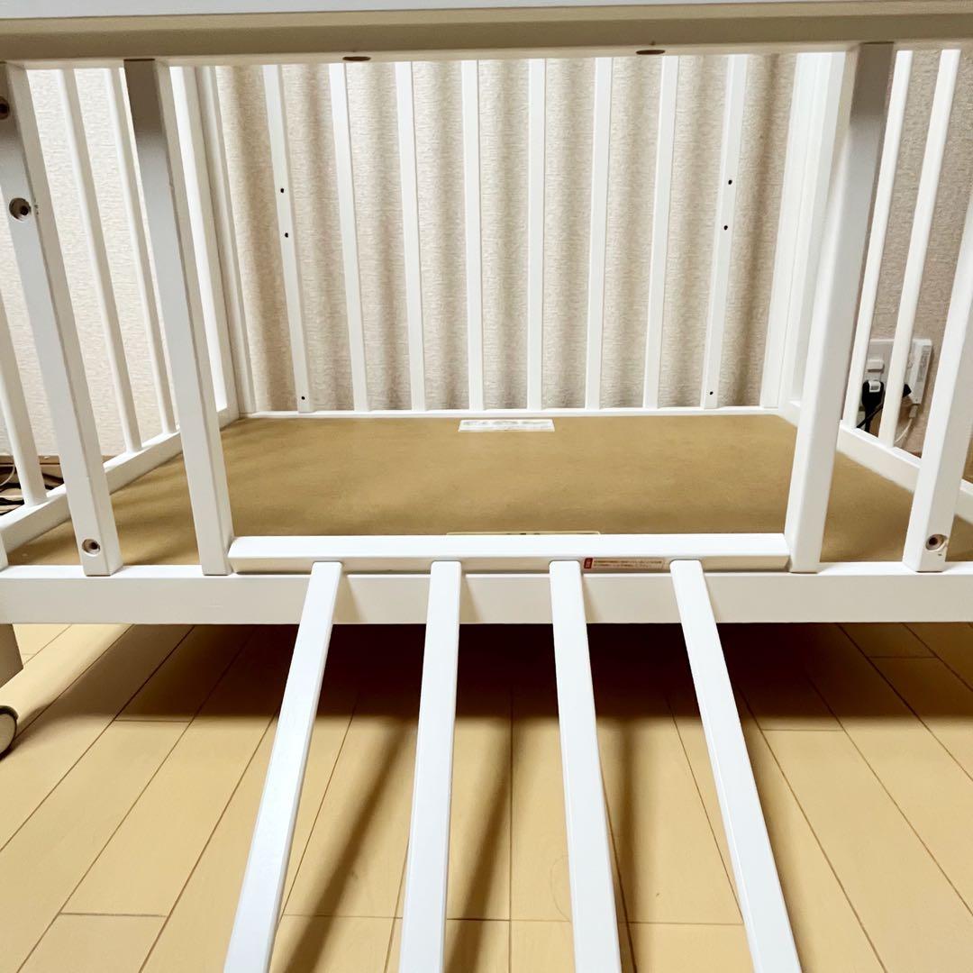 カトージ　ミニベビーベッド　ミニタチベッド(ビアンコ2)⭐︎