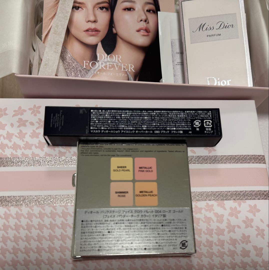 [新品・未使用]ディオール　マスカラ　フェイスグロウパレットのセット