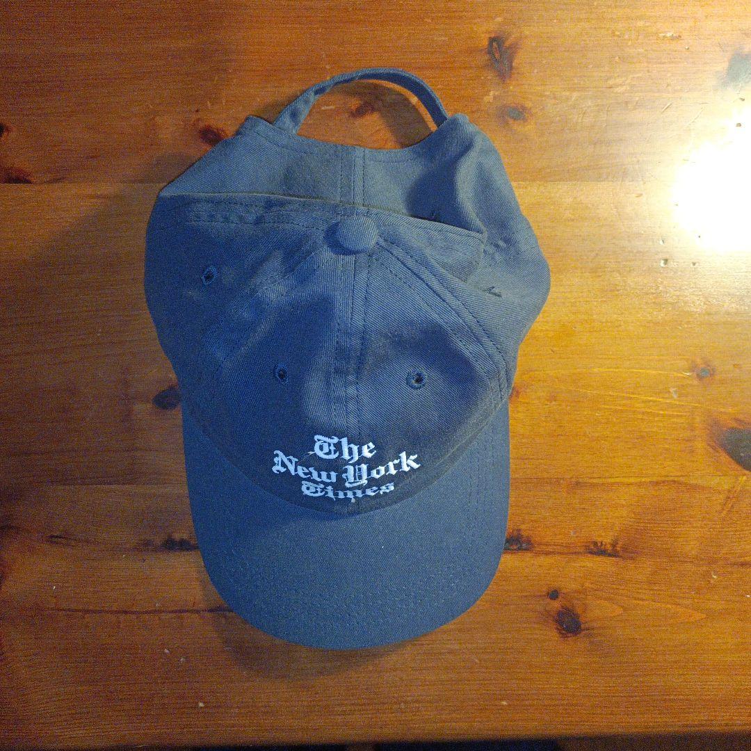 The New York times キャップ　ネイビー　新品未使用